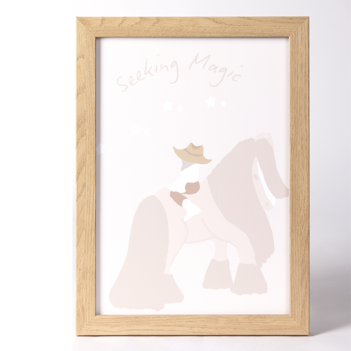 Framed Seeking Magic Art