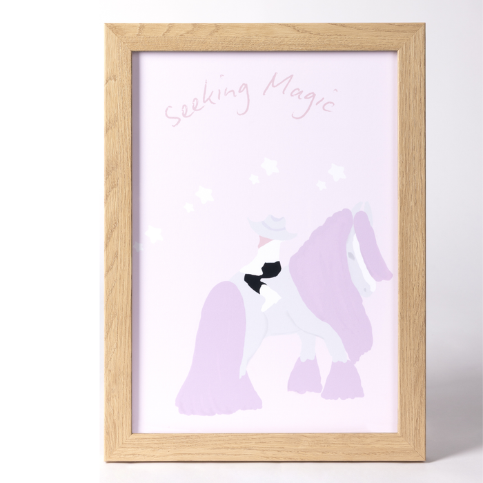 Framed Seeking Magic Art