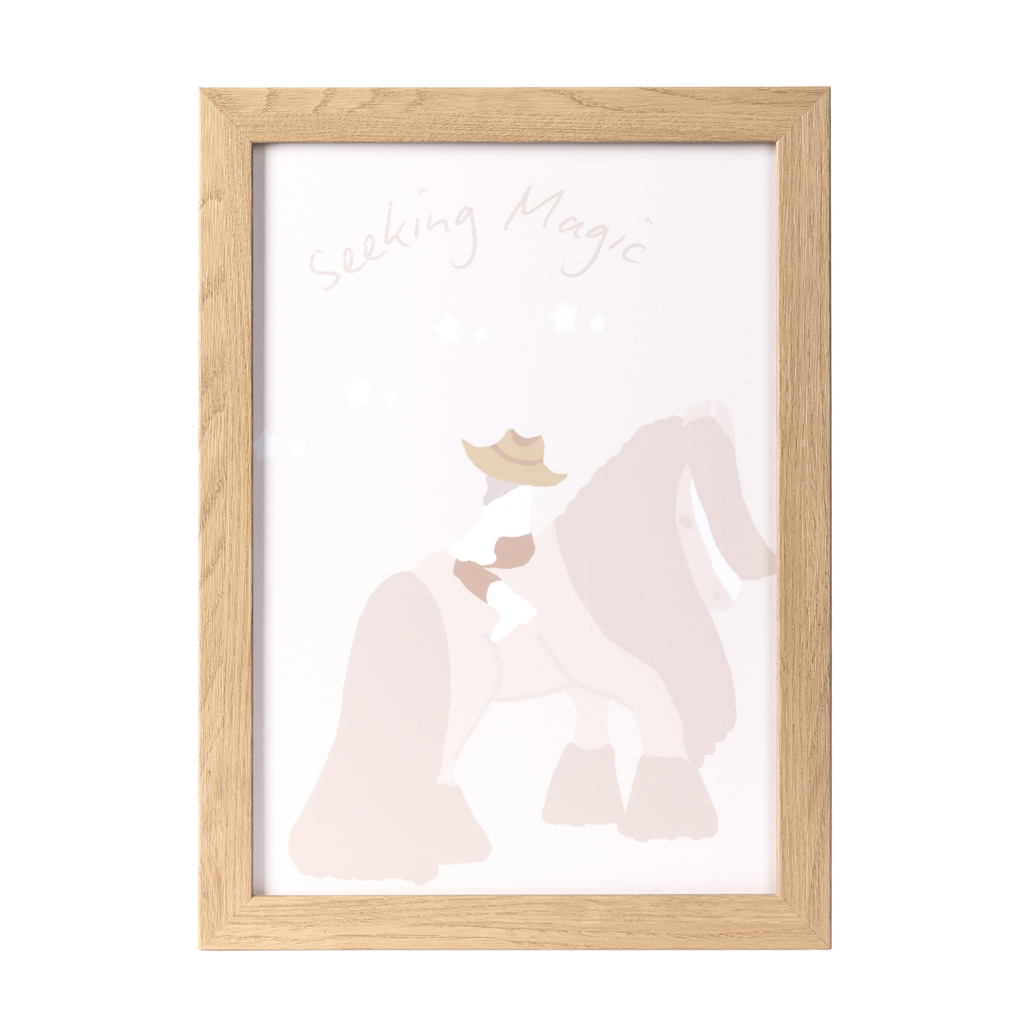 Framed Seeking Magic Art