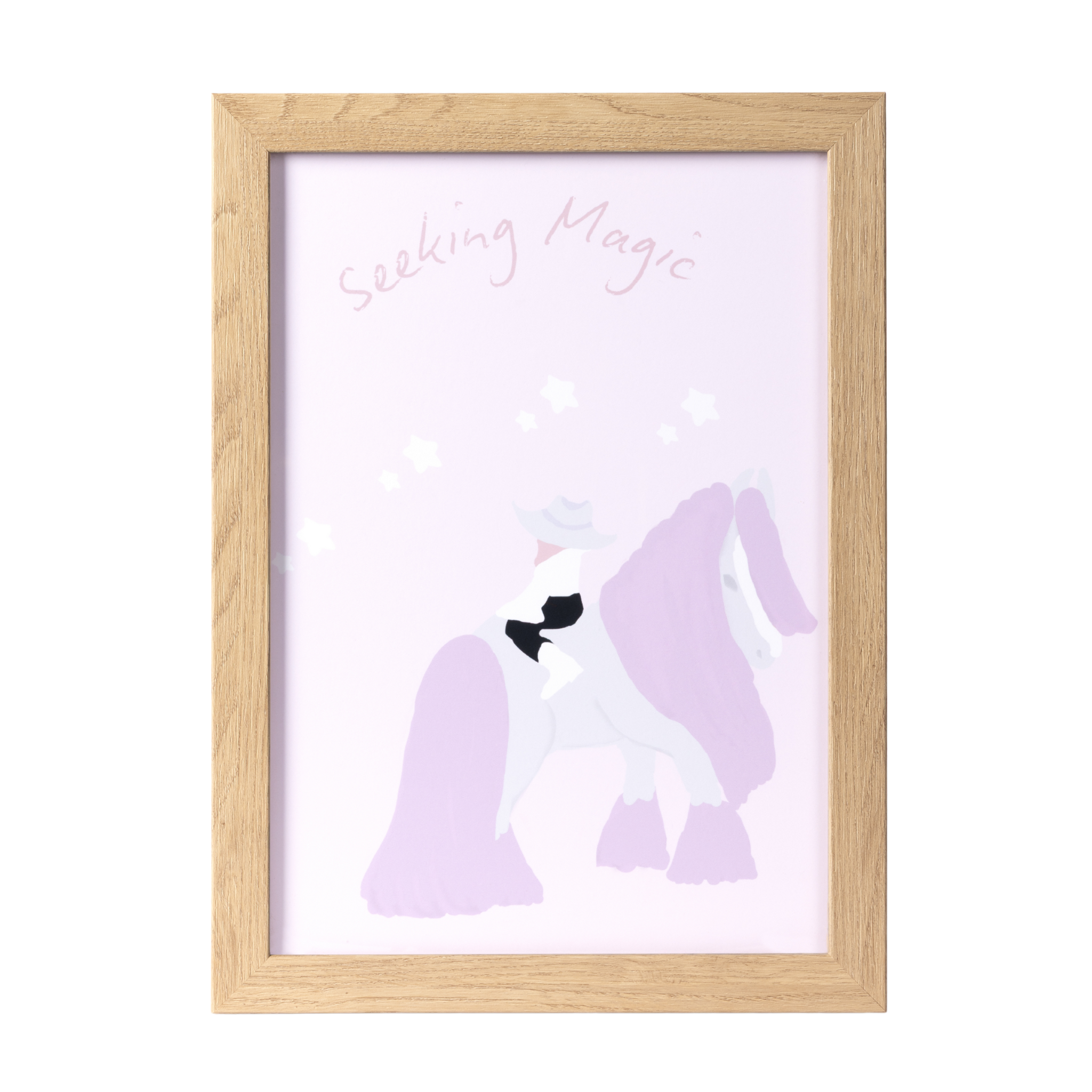 Framed Seeking Magic Art
