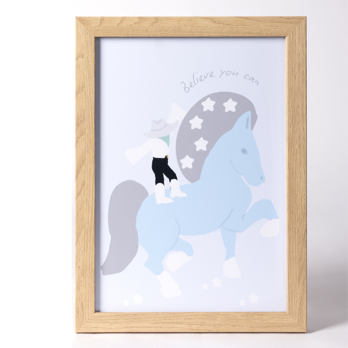 Framed Believe You Can Art